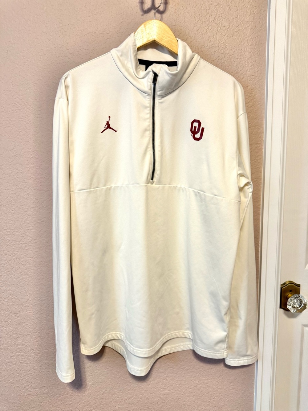 Jordan x OU Quarter-Zip Pullover